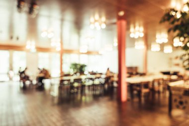 bulanıklık için arka plan - vintage etkisi filtre restoranda