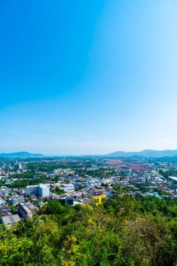 Hill Phuket, Tayland, Phuket şehir manzarası çaldı