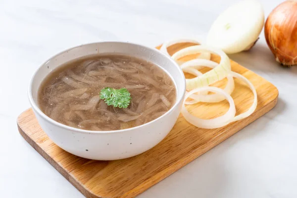 Soep Bowl Gezonde Voeding Stijl — Stockfoto