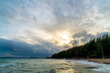 Rayong ve deniz Tayland