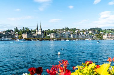 Cityscape Lucerne (Luzern) İsviçre
