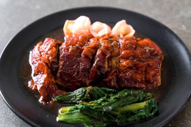 Kızarmış ördek tablo - Asya gıda tarzı