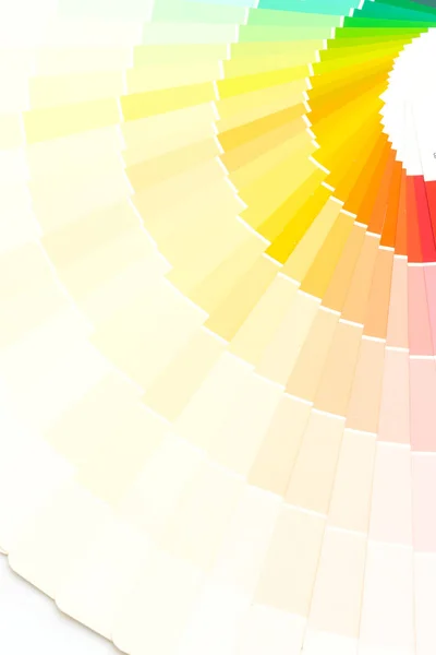 Sample Colors Catalogue Pantone Colour Swatches Book — Stock Photo, Image