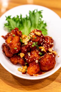 kızarmış tavuk Barbekü sosu - Korece tarzı ile