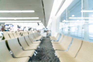 Havalimanı arka plan için soyut bulanıklık