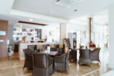 Soyut bulanıklık ve ufuk otel iç arka plan - Vintage filtre için lobide