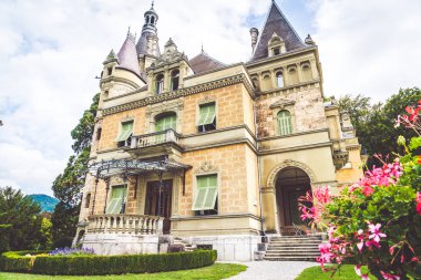 Hunegg kale İsviçre tarihi Ulusal Müzesi, güzel mimari