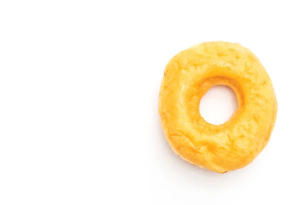 Donut Isolerad Vit Bakgrund — Stockfoto