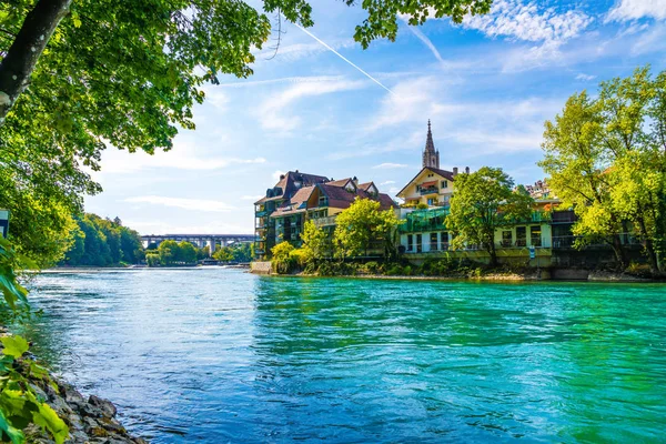 Schöne Architektur Bern Der Hauptstadt Der Schweiz — Stockfoto