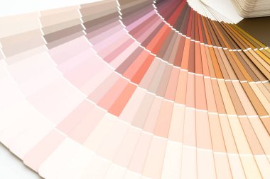 örnek renk renk kataloğu veya renk örnekleri kitabı