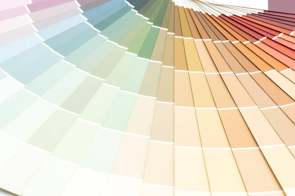 sample colors catalogue pantone or colour swatches book