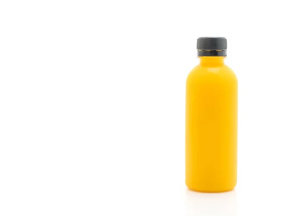 Бутылка Фруктового Овощного Сока Здоровый Напиток Белом Фоне — стоковое фото