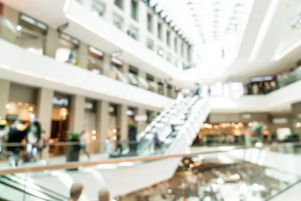 Abstract Blur Bokeh Defocused Shopping Mall Deparment Store Background — Stock Photo, Image