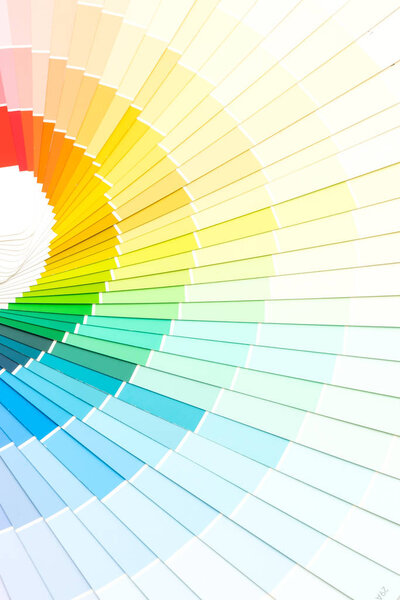 sample colors catalogue pantone or colour swatches book