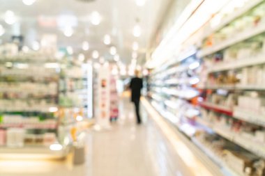 süpermarket forbackground soyut bulanıklık