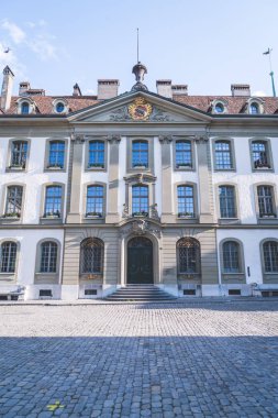 İsviçre 'nin başkenti Bern' de Güzel Mimarlık