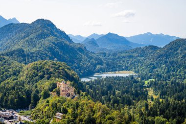 Hohenschwangau ve Alpsee, Bavyera Almanya
