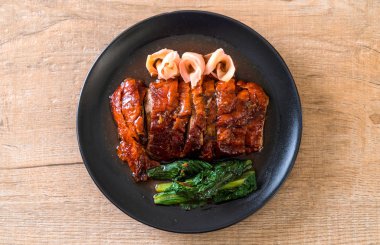 Kızarmış ördek tablo - Asya gıda tarzı