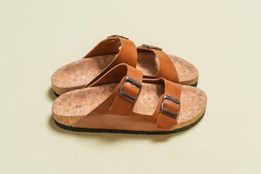 deri sandalet moda erkekler ve kadınlar (unisex)
