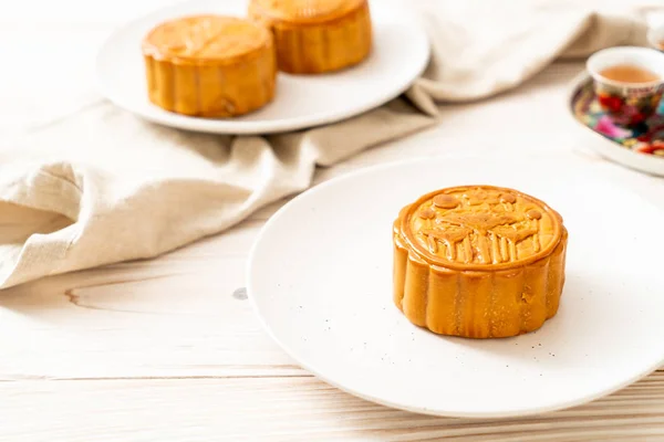 Chinese moon cake for Chinese mid-autumn festival - Chinese dessert style