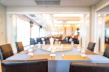 Soyut bulanıklık ve hotel restaurant için arka plan - vintage etkisi filtre defocused