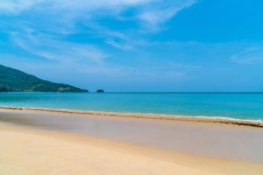 Güzel tropikal plaj ve deniz paradise Island - tatil tatil kavramı