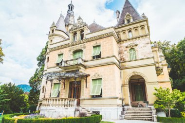 Hunegg kale İsviçre tarihi Ulusal Müzesi, güzel mimari