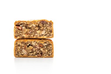 Pasta beyaz arka plan üzerinde izole Çin sonbahar ortası festivali için Çince ay