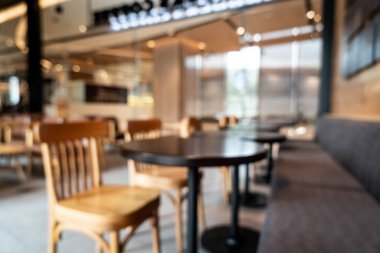 Soyut bulanıklık ve kahve salonu kafeterya ve restoran için arka plan defocused