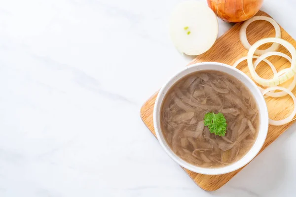 Soep Bowl Gezonde Voeding Stijl — Stockfoto