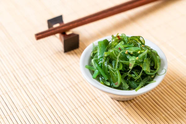 Ensalada Algas Marinas Estilo Comida Japonesa —  Fotos de Stock