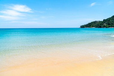 Güzel tropikal plaj ve deniz paradise Island - tatil tatil kavramı