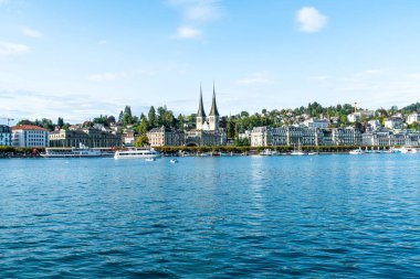Cityscape Lucerne (Luzern) İsviçre
