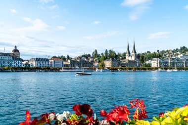 Cityscape Lucerne (Luzern) İsviçre