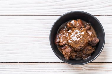 herb - Phuket Tayland geleneksel gıda tarzı ile domuz eti güveç