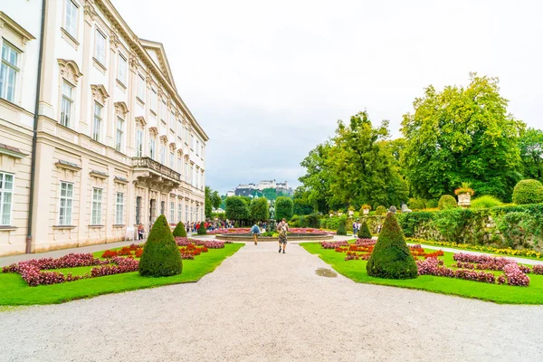 Ogrodów Mirabell Mieście Salzburg Austria — Zdjęcie stockowe
