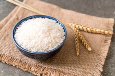 Beyaz ham Tay Yasemin pirinç