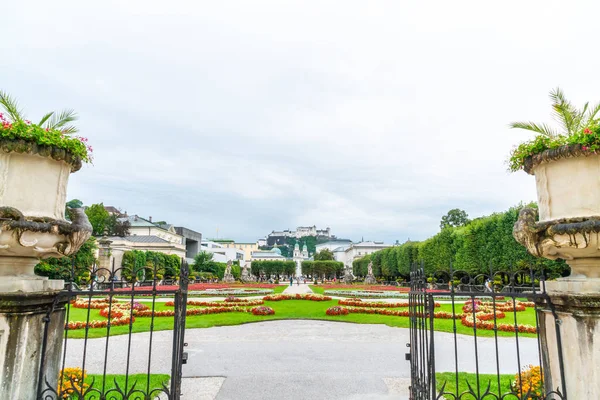 Mirabell Zahrada Salzburg City Salcburk Rakousko — Stock fotografie