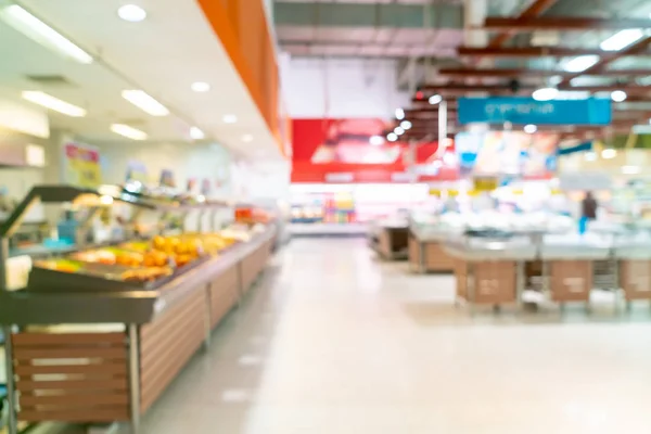 Abstract Blur Defocused Supermarket Background — Stock Photo, Image