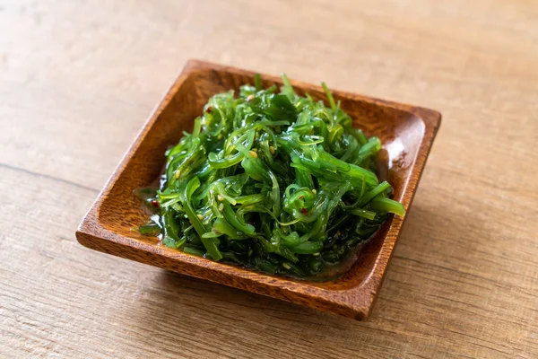 Ensalada Algas Marinas Estilo Comida Japonesa —  Fotos de Stock