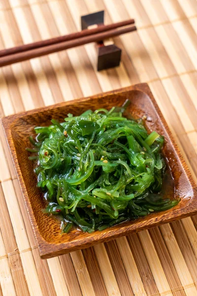 Ensalada Algas Marinas Estilo Comida Japonesa — Foto de Stock