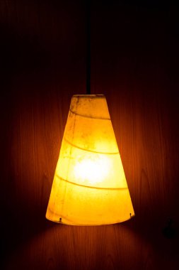 Elektrik ışık lambası duvar dekorasyon iç oda