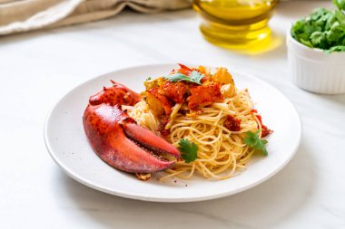 Makarna ya da ıstakoz spagettisi - İtalyan yemeği