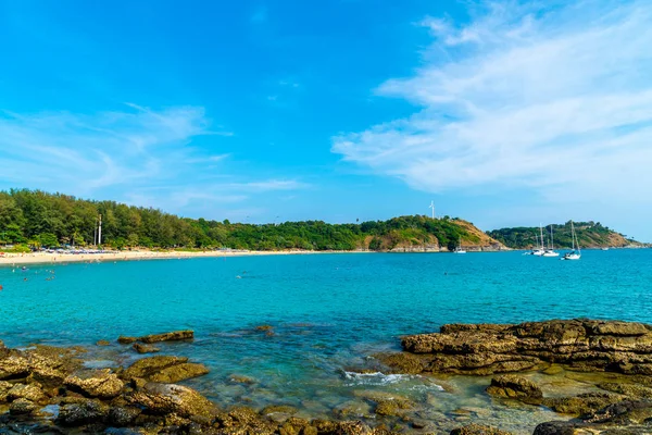 Bella Spiaggia Tropicale Mare Vacanza Concetto Vacanza — Foto Stock