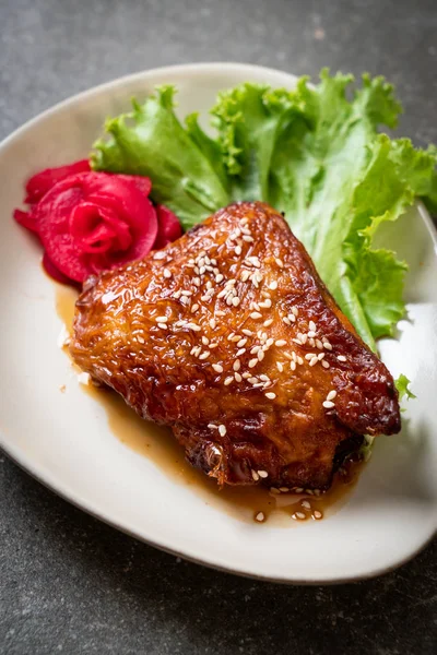 teriyaki sosu ve susam ızgara tavuk biftek