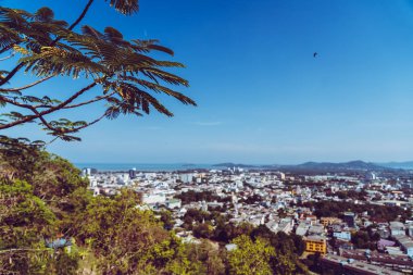 Hill Phuket, Tayland, Phuket şehir manzarası çaldı