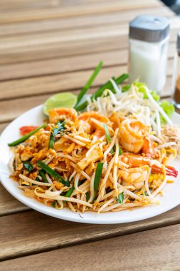 Tay gıda Tay (tavada kızartılmış Pirinç Noodle karides ile) - pad