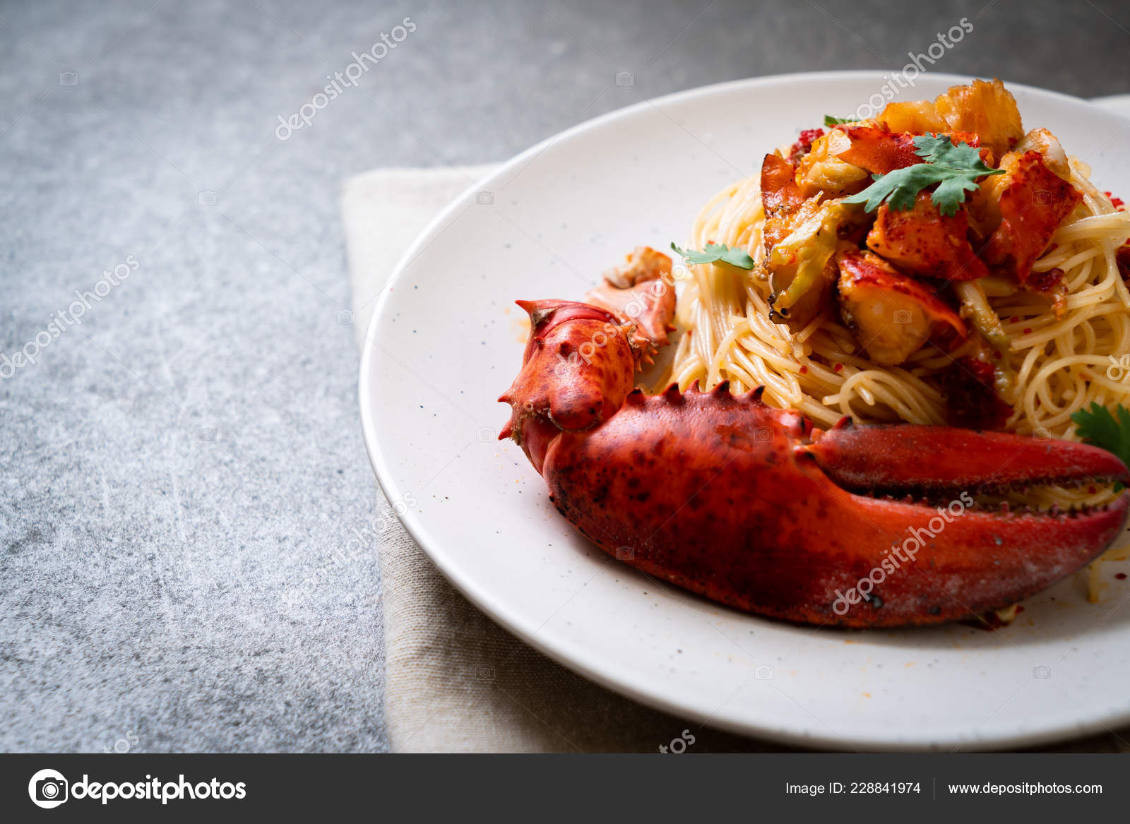 Carbonara A Spaghetti Avec Jambon Et Parmesan Photographie