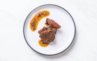 herb - Phuket Tayland geleneksel gıda tarzı ile domuz eti güveç