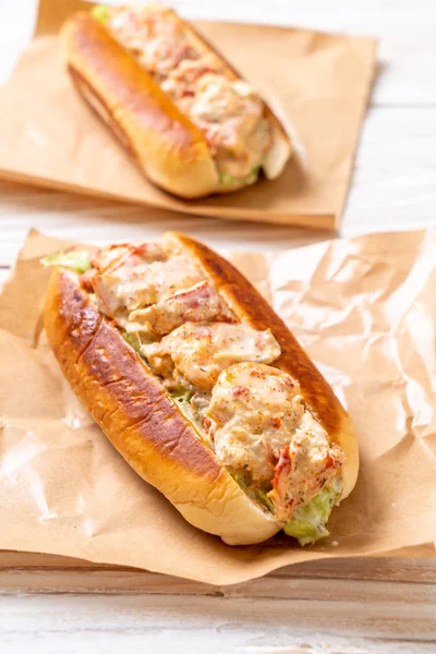 Homemade Lobster Roll Potato Chips — Stock Photo, Image